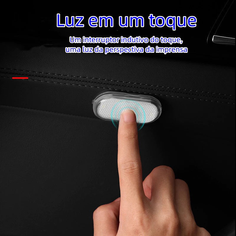 Luz LED Interna Sensor de Toque Para Carro (DESCONTO PROGRESSIVO) - BrightDrive