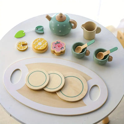 Imagem 2 - Conjunto de Chá Infantil de Madeira Estilo Montessori - TeaFun Kids | Vem Dilar