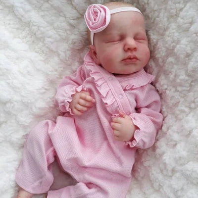 Boneca Realista Reborn Silicone Inteiriça - RealBaby