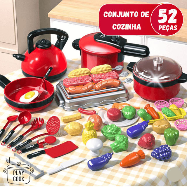Panelinhas de Brinquedo - PlayCook