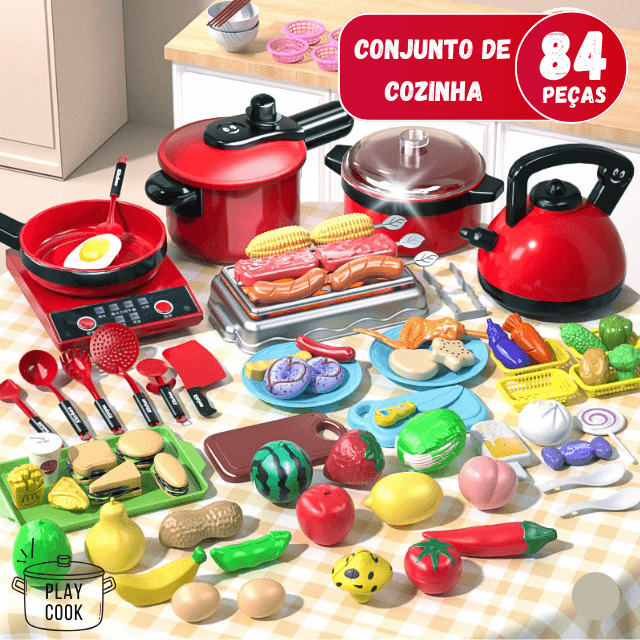 Panelinhas de Brinquedo - PlayCook