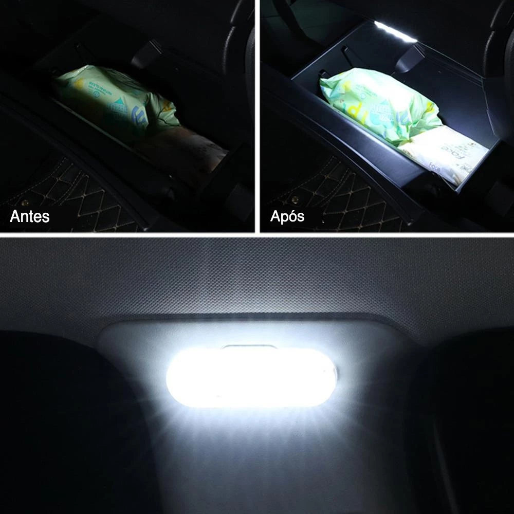 Luz LED Interna Sensor de Toque Para Carro (DESCONTO PROGRESSIVO) - BrightDrive