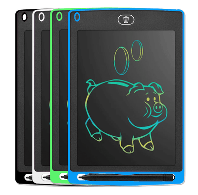 Lousa Mágica LCD - MagiBoard - Azul | Verde | Preto | Branco / 8.5'', Azul | Verde | Preto | Branco / 10.5'', Azul | Verde | Preto | Branco / 12'', Rosa | Vermelho | Preto | Branco / 8.5'', Rosa | Vermelho | Preto | Branco / 10.5'', Rosa | Vermelho | Preto | Branco / 12'', Cor Aleatória / 8.5'', Cor Aleatória / 10.5'', Cor Aleatória / 12'' - Tudo Shop