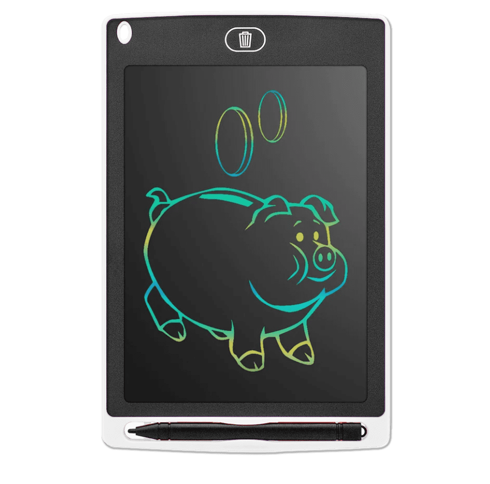 Lousa Mágica LCD - MagiBoard - Azul | Verde | Preto | Branco / 8.5'', Azul | Verde | Preto | Branco / 10.5'', Azul | Verde | Preto | Branco / 12'', Rosa | Vermelho | Preto | Branco / 8.5'', Rosa | Vermelho | Preto | Branco / 10.5'', Rosa | Vermelho | Preto | Branco / 12'', Cor Aleatória / 8.5'', Cor Aleatória / 10.5'', Cor Aleatória / 12'' - Tudo Shop