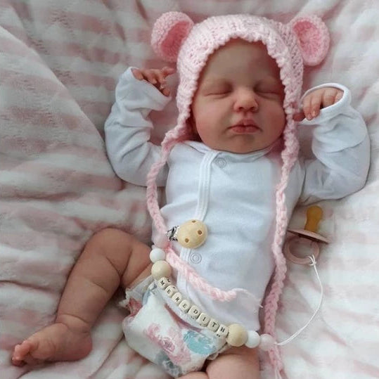 Boneca Realista Reborn Silicone Inteiriça - RealBaby