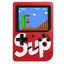 Mini Video Game Retrô - Sup400 - Amarelo, Azul, Branco, Preto, Vermelho - Tudo Shop