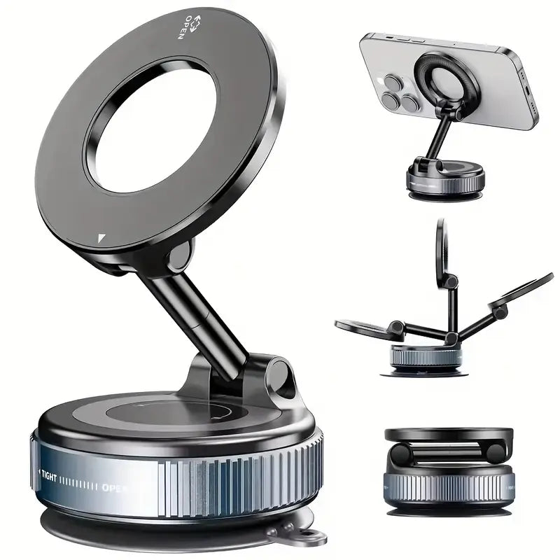 Suporte Magnético Dobrável 360° para Celular - MagnoHold
