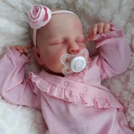 Boneca Realista Reborn Silicone Inteiriça - RealBaby