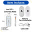 Luz LED Interna Sensor de Toque Para Carro (DESCONTO PROGRESSIVO) - BrightDrive