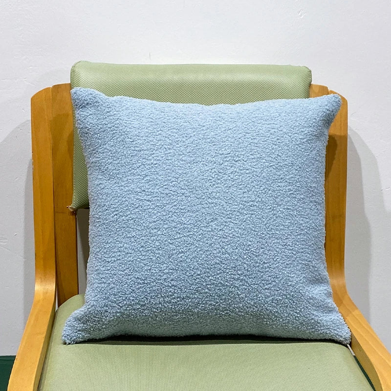 Almofada Decorativa Para Sala de Estar - Teddy Pillow - Almofada Azul Marinho / 30x50cm, Almofada Azul Marinho / 45x45cm, Almofada Azul Marinho / 50x50cm, Almofada Azul / 30x50cm, Almofada Azul / 45x45cm, Almofada Azul / 50x50cm, Almofada Azul Claro / 30x50cm, Almofada Azul Claro / 45x45cm, Almofada Azul Claro / 50x50cm, Almofada Rosa / 30x50cm - Tudo Shop
