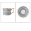 Xícara de Café Europeia- GoldEngland - Jogo de Xícara de Café Rosa Florido, Jogo de Xícara de Café Azul Florido, Jogo de Xícara de Café Vermelho, Jogo de Xícara de Café Azul, Jogo de Xícara de Café Rosa Traços, Jogo de Xícara de Café Azul Traços, Jogo de Xícara de Café Branco - Tudo Shop