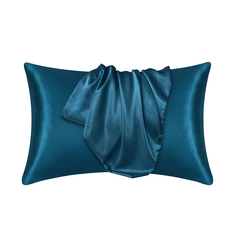Fronha de Cetim - SilkyBeauty - Fronha de Cetim Azul Marinho / 51cm x 76cm, Fronha de Cetim Azul Marinho / 51cm x 66cm, Fronha de Cetim Azul Meia-noite / 51cm x 76cm, Fronha de Cetim Azul Meia-noite / 51cm x 66cm, Fronha de Cetim Cinza Escuro / 51cm x 76cm, Fronha de Cetim Cinza Escuro / 51cm x 66cm, Fronha de Cetim Rosa / 51cm x 76cm, Fronha de Cetim Rosa / 51cm x 66cm, Fronha de Cetim Preto / 51cm x 76cm, Fronha de Cetim Preto / 51cm x 66cm - Tudo Shop