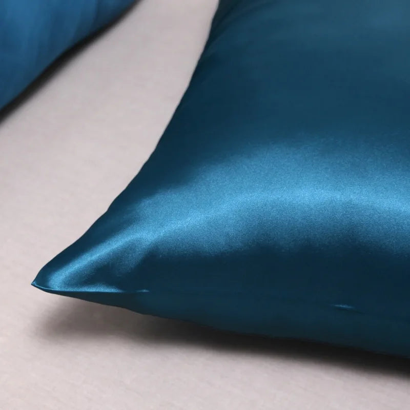 Fronha de Cetim - SilkyBeauty - Fronha de Cetim Azul Marinho / 51cm x 76cm, Fronha de Cetim Azul Marinho / 51cm x 66cm, Fronha de Cetim Azul Meia-noite / 51cm x 76cm, Fronha de Cetim Azul Meia-noite / 51cm x 66cm, Fronha de Cetim Cinza Escuro / 51cm x 76cm, Fronha de Cetim Cinza Escuro / 51cm x 66cm, Fronha de Cetim Rosa / 51cm x 76cm, Fronha de Cetim Rosa / 51cm x 66cm, Fronha de Cetim Preto / 51cm x 76cm, Fronha de Cetim Preto / 51cm x 66cm - Tudo Shop
