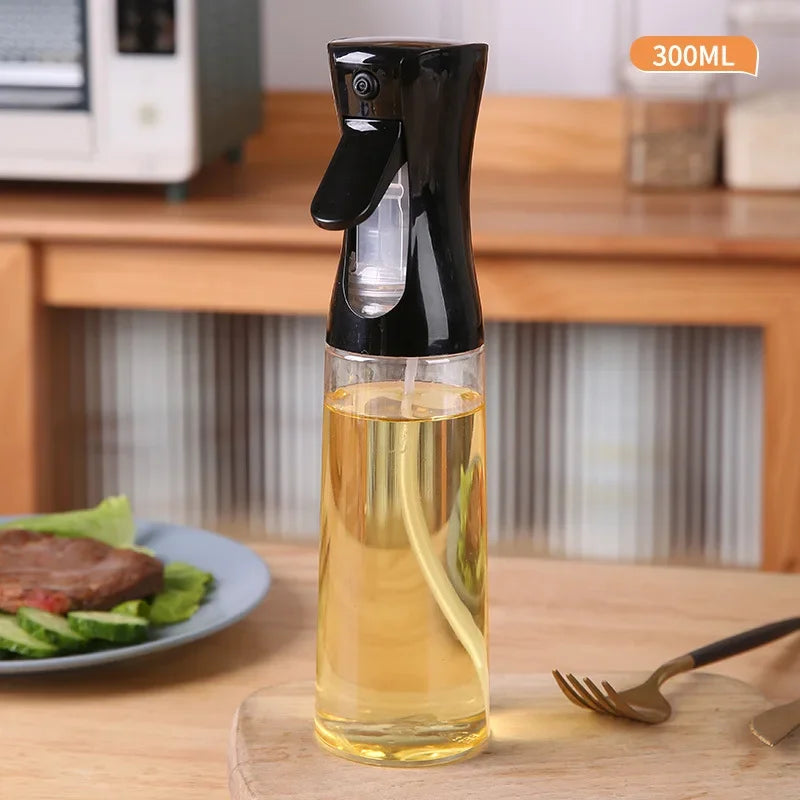 Borrifador de Óleo e Azeite para Cozinha e Churrasco - Borrifador Branco 300ML, Borrifador Preto 300ML, Borrifador Preto 200ML, Borrifador Branco 200ML - Tudo Shop