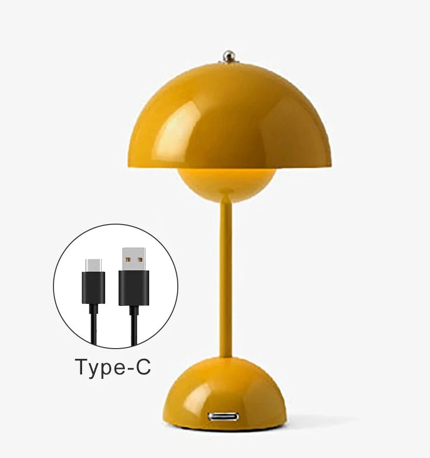 Abajur de Luxo Touch Recarregável - MushLamp - Abajur de Luxo Azul / 1 Peça, Abajur de Luxo Azul / 2 Peças, Abajur de Luxo Amarelo / 2 Peças, Abajur de Luxo Cinza / 1 Peça, Abajur de Luxo Cinza / 2 Peças, Abajur de Luxo Amarelo / 1 Peça, Abajur de Luxo Branco / 1 Peça, Abajur de Luxo Branco / 2 Peças, Abajur de Luxo Vermelho / 2 Peças, Abajur de Luxo Vermelho / 1 Peça - Tudo Shop