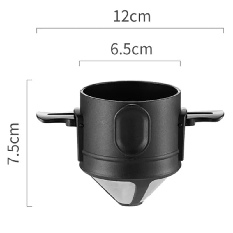 Cafeteira Inox Reutilizável - FlexCafé - Filtro e Cafeteira - Preto e Branca, Filtro e Cafeteira - Preto e Preta, Filtro e Cafeteira - Branco e Preta, Filtro e Cafeteira - Branco e Branca, Filtro Reutilizável - Preto, Filtro Reutilizável - Branco - Tudo Shop