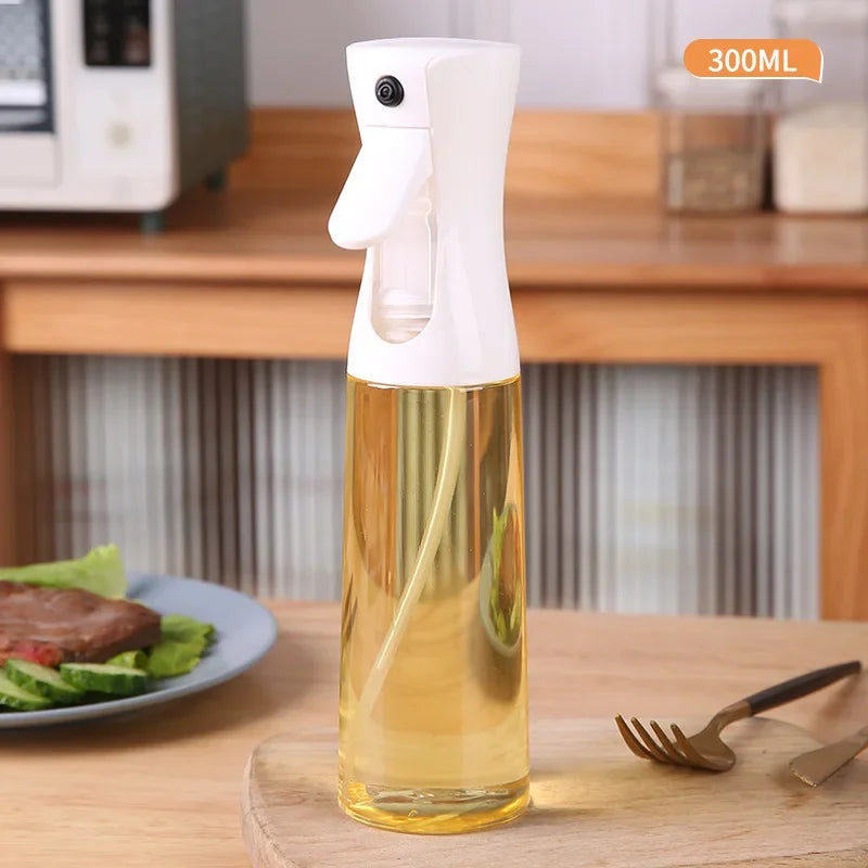 Borrifador de Óleo e Azeite para Cozinha e Churrasco - Borrifador Branco 300ML, Borrifador Preto 300ML, Borrifador Preto 200ML, Borrifador Branco 200ML - Tudo Shop