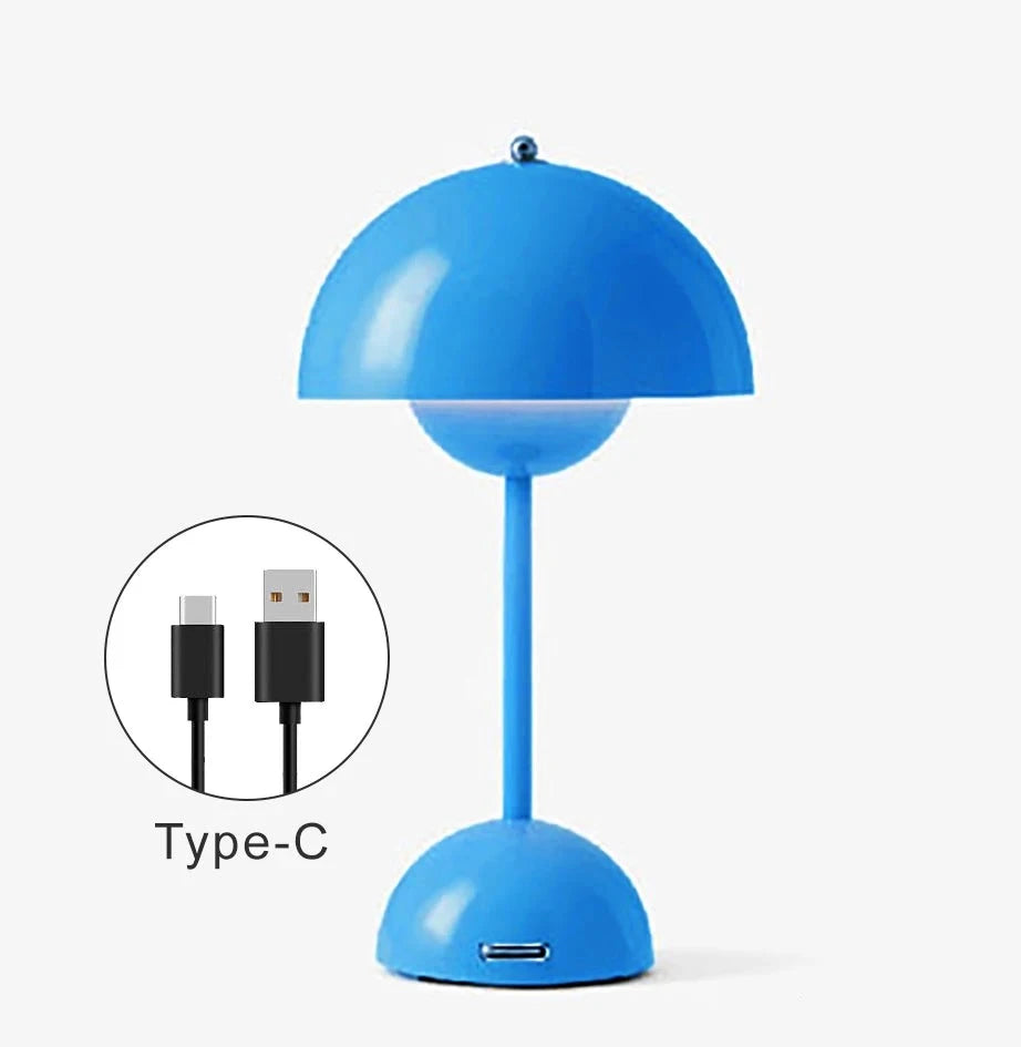 Abajur de Luxo Touch Recarregável - MushLamp - Abajur de Luxo Azul / 1 Peça, Abajur de Luxo Azul / 2 Peças, Abajur de Luxo Amarelo / 2 Peças, Abajur de Luxo Cinza / 1 Peça, Abajur de Luxo Cinza / 2 Peças, Abajur de Luxo Amarelo / 1 Peça, Abajur de Luxo Branco / 1 Peça, Abajur de Luxo Branco / 2 Peças, Abajur de Luxo Vermelho / 2 Peças, Abajur de Luxo Vermelho / 1 Peça - Tudo Shop