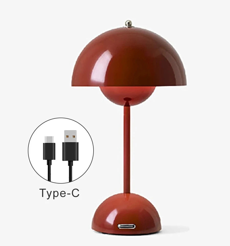 Abajur de Luxo Touch Recarregável - MushLamp - Abajur de Luxo Azul / 1 Peça, Abajur de Luxo Azul / 2 Peças, Abajur de Luxo Amarelo / 2 Peças, Abajur de Luxo Cinza / 1 Peça, Abajur de Luxo Cinza / 2 Peças, Abajur de Luxo Amarelo / 1 Peça, Abajur de Luxo Branco / 1 Peça, Abajur de Luxo Branco / 2 Peças, Abajur de Luxo Vermelho / 2 Peças, Abajur de Luxo Vermelho / 1 Peça - Tudo Shop