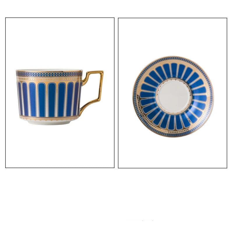 Xícara de Café Europeia- GoldEngland - Jogo de Xícara de Café Rosa Florido, Jogo de Xícara de Café Azul Florido, Jogo de Xícara de Café Vermelho, Jogo de Xícara de Café Azul, Jogo de Xícara de Café Rosa Traços, Jogo de Xícara de Café Azul Traços, Jogo de Xícara de Café Branco - Tudo Shop