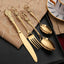 Faqueiro Inox 24 Peças - RoyalCutlery - Faqueiro Inox Prata 24pcs Box, Faqueiro Inox Dourado 24pcs Box, Faqueiro Inox Rose Gold 24pcs Box, Faqueiro Inox Prata 16pcs Box, Faqueiro Inox Dourado 16pcs Box, Faqueiro Inox Rose Gold 16pcs Box, Faqueiro Inox Preto 16pcs Box, Talheres Inox Prata 24pcs, Talheres Inox Dourado 24pcs, Talheres Inox Rose Gold 24pcs - Tudo Shop