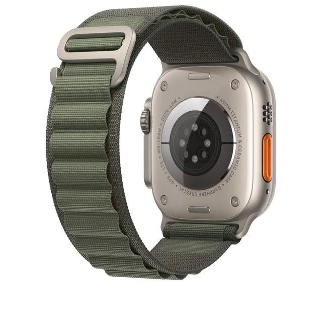 Pulseira para Smartwatch - SmartAlpino - ALP AZUL CELESTE / 38/40/41MM, ALP AZUL CELESTE / 42/44/45/49MM, ALP AZUL ROYAL / 38/40/41MM, ALP AZUL ROYAL / 42/44/45/49MM, ALP BRANCA ROSA / 38/40/41MM, ALP BRANCA ROSA / 42/44/45/49MM, ALP BRANCO AZUL / 38/40/41MM, ALP BRANCO AZUL / 42/44/45/49MM, ALP BRANCO VERMELHO / 38/40/41MM, ALP BRANCO VERMELHO / 42/44/45/49MM - Tudo Shop