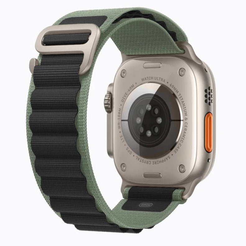 Pulseira para Smartwatch - SmartAlpino - ALP AZUL CELESTE / 38/40/41MM, ALP AZUL CELESTE / 42/44/45/49MM, ALP AZUL ROYAL / 38/40/41MM, ALP AZUL ROYAL / 42/44/45/49MM, ALP BRANCA ROSA / 38/40/41MM, ALP BRANCA ROSA / 42/44/45/49MM, ALP BRANCO AZUL / 38/40/41MM, ALP BRANCO AZUL / 42/44/45/49MM, ALP BRANCO VERMELHO / 38/40/41MM, ALP BRANCO VERMELHO / 42/44/45/49MM - Tudo Shop
