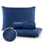 Jogo De Cama de Micropercal 400 Fios, Kit 03 Peças - RoyalSoft 400 Luxe - AVELÃ / CASAL, AVELÃ / KING, AVELÃ / QUEEN, AVELÃ / SOLTEIRO, AZUL / CASAL, AZUL / KING, AZUL / QUEEN, AZUL / SOLTEIRO, BRANCO / CASAL, BRANCO / KING - Tudo Shop