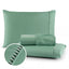 Jogo De Cama de Micropercal 400 Fios, Kit 03 Peças - RoyalSoft 400 Luxe - AVELÃ / CASAL, AVELÃ / KING, AVELÃ / QUEEN, AVELÃ / SOLTEIRO, AZUL / CASAL, AZUL / KING, AZUL / QUEEN, AZUL / SOLTEIRO, BRANCO / CASAL, BRANCO / KING - Tudo Shop