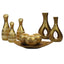 Conjunto Decorativo De Cerâmica 9 Peças - CeramiLux