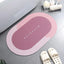 Tapete De Banheiro Absorvente Antiderrapante - RapidSec Rug - Preto, Cinza, Azul, Verde, Rosa - Tudo Shop