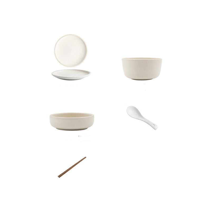 Louça de Porcelana de Ossos Estilo Nórdico - Nordic Touch - Azul, Branco, Rosa, Verde Claro - Tudo Shop