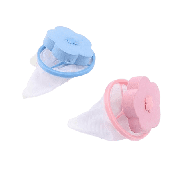 Filtro de Pelos para Máquina de Lavar - FiberFree - Rosa, Azul - Tudo Shop