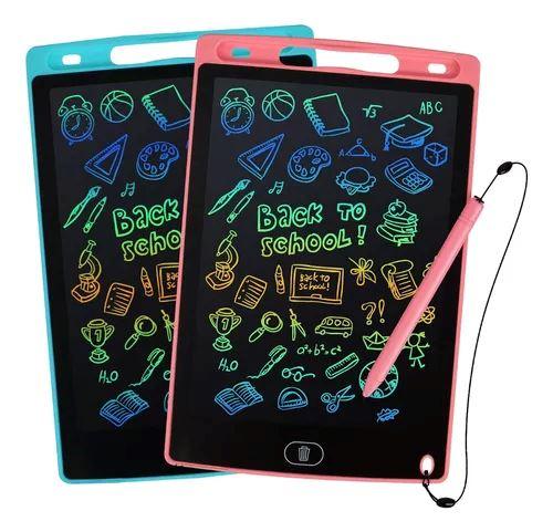 Lousa Mágica LCD - MagiBoard - Azul | Verde | Preto | Branco / 8.5'', Azul | Verde | Preto | Branco / 10.5'', Azul | Verde | Preto | Branco / 12'', Rosa | Vermelho | Preto | Branco / 8.5'', Rosa | Vermelho | Preto | Branco / 10.5'', Rosa | Vermelho | Preto | Branco / 12'', Cor Aleatória / 8.5'', Cor Aleatória / 10.5'', Cor Aleatória / 12'' - Tudo Shop