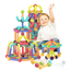 Brinquedo de Montagem Magnética - Magno Kids - 25PCS, 42PCS, 64PCS, 128PCS - Tudo Shop