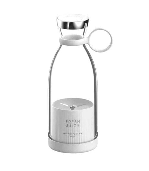 Liquidificador Portátil Carregador USB - Fresh Blender - Branco, Rosa - Tudo Shop