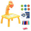 Mesa Projetora Infantil - ProjeTable - Amarelo + 3 Slides, Rosa + 3 Slides - Tudo Shop